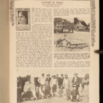 1937 Encyclopedia of TEXAS Pioneers Mexico Illustrated Portraits HUGE SET 2v
