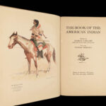 1923 Frederic Remington ART 1st/1st American Indian Sioux Warriors Garland