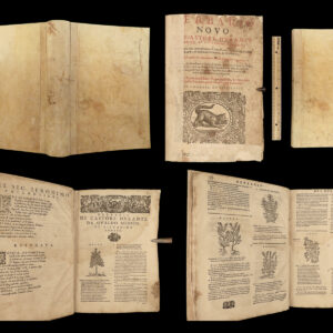 1602 HERBAL Medicine Castore Durante Herbario Nuovo Plants Illustrated Mattioli