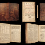 1735 HUGE FOLIO Anglican Common Prayer Illustrated Baskett + BIBLE Psalms RARE