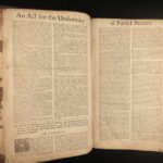 1735 HUGE FOLIO Anglican Common Prayer Illustrated Baskett + BIBLE Psalms RARE