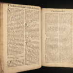 1735 HUGE FOLIO Anglican Common Prayer Illustrated Baskett + BIBLE Psalms RARE