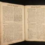 1735 HUGE FOLIO Anglican Common Prayer Illustrated Baskett + BIBLE Psalms RARE