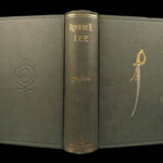 1893 Confederate Robert E. Lee Civil War General US Military Illustrated Cooke