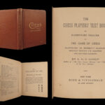 1889 CHESS 1ed Players’ Textbook Gossip Rules Strategy Opening Ending Gambit