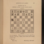 1889 CHESS 1ed Players’ Textbook Gossip Rules Strategy Opening Ending Gambit