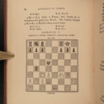 1889 CHESS 1ed Players’ Textbook Gossip Rules Strategy Opening Ending Gambit