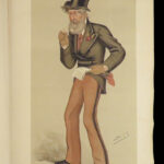 1885 Vanity Fair Men of Times Illustrated 100 COLOR Plates Liszt HUGE FOLIO