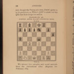 1889 CHESS 1ed Players’ Textbook Gossip Rules Strategy Opening Ending Gambit