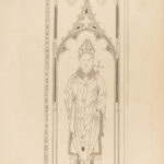 1825 HUGE FOLIO 1ed Antiquities Westminster Abbey ART Statues Harding Paintings