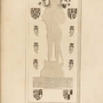 1825 HUGE FOLIO 1ed Antiquities Westminster Abbey ART Statues Harding Paintings