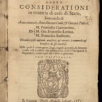 1583 LAW Venice Italy Politics Government Guicciardini Lottini Sansovino VELLUM