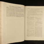 1793 ENORMOUS FOLIO Common Prayer Anglican Church Pulpit Bible Brady Tate Psalm