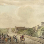 1842 Views of WATERLOO Illustrated Napoleon Monuments Lions Mound Brussels Color