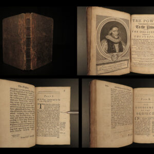 1683 James Ussher Power of Kings vs Church Ireland Charles II England RARE