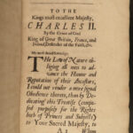 1683 James Ussher Power of Kings vs Church Ireland Charles II England RARE