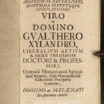 1699 Thomas of Ireland Flores Monk Irish Hibernicus Philosophy Bible Anthology