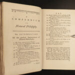 1777 John Wesley Survey of Philosophy Spirits Gunpowder Microscope Discoveries 4v