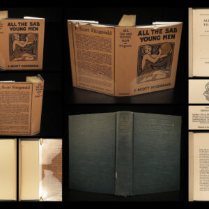 1926 F. SCOTT FITZGERALD 1st/1st All the Sad Young Men Gatsby Jazz Age America