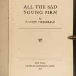 1926 F. SCOTT FITZGERALD 1st/1st All the Sad Young Men Gatsby Jazz Age America