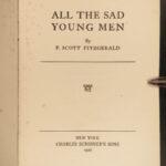 1926 F. SCOTT FITZGERALD 1st/1st All the Sad Young Men Gatsby Jazz Age America