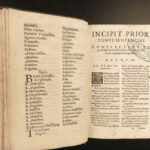 1585 1ed Sententiae Portuguese Eborense Cicero Laelius de Amicitia Philosophy 2v
