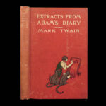 1904 Mark Twain 1st ed Adam’s Diary Fall of Man Creation Illustrated Satire