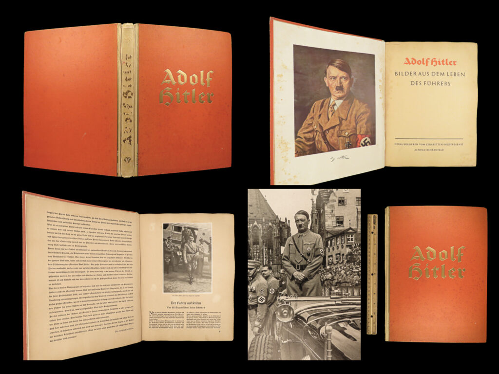 1936 adolf hitler photographs pre world war ii germany nazi fuhrer hamburg | <em>“the art of reading consists in remembering the essentials and forgetting non-essentials. ” </em> <em>― </em>adolf hitler<em>, mein kampf</em> <em> </em> adolf hitler’s “<em>mein kampf</em>” was an autobiography outlining the plans and ideology of nazi germany. The nazi regime went on to control and influence much of the 1930s-40s in central europe. Prior to the onset of world war ii, numerous books were published honoring the political influence of hitler including “<em>adolf hitler. Bilder aus dem leben des führers</em>. ” this book, written by numerous authors, provides photographic images of hitler in his rise to power.