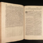 1699 FAMOUS Louis Moreri Historical Dictionary RARE Encyclopedia HUGE 4v SET