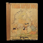 1933 DISNEY 1ed Three Little Pigs Silly Symphonies Illustrated Red Riding Hood