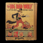 1933 DISNEY 1ed Three Little Pigs Silly Symphonies Illustrated Red Riding Hood