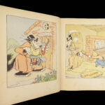 1933 DISNEY 1ed Three Little Pigs Silly Symphonies Illustrated Red Riding Hood