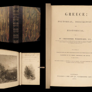 1840 GREECE Athens BEAUTIFUL Fame Greek ART 375+ Engravings Wordsworth Classical