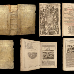 1701 FAMOUS Georgica Curiosa by Hohberg Agriculture Gardening Husbandry FARMS