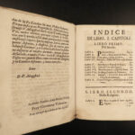 1673 Life Saint Facond Bishops of Burgos SPAIN Order of Saint Augustine Italian