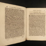 1673 Life Saint Facond Bishops of Burgos SPAIN Order of Saint Augustine Italian