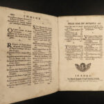 1673 Life Saint Facond Bishops of Burgos SPAIN Order of Saint Augustine Italian