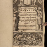 1664 BIBLE Dictionary Greek & Latin ELZEVIER Schotanus Georg Pasor New Testament