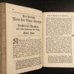 1744 Leibniz THEODICY Essays Philosophy Humanism Free Will Good v Evil RARE
