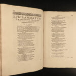 1549 FROBEN Greek Anthology 1ed Brodeau Greece Philosophy Planudean Palatine