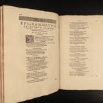 1549 FROBEN Greek Anthology 1ed Brodeau Greece Philosophy Planudean Palatine