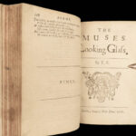 1668 ENGLISH Poems of Thomas Randolph Literature Muses Looking-Glass Amyntas