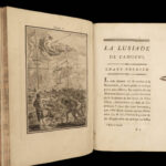 1776 The Lusiad de Camoes Portuguese Voyages & Exploration Os Lusiadas 2v Trade
