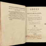 1787 Meteorology & Electricity Experiments SCIENCE Swiss Deluc + RARE PROVENANCE