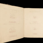 1861 Mathematics Manuscript Decimals & Fractions Geometry Arithmetic Cipher