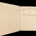 1861 Mathematics Manuscript Decimals & Fractions Geometry Arithmetic Cipher