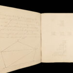 1861 Mathematics Manuscript Decimals & Fractions Geometry Arithmetic Cipher