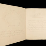 1861 Mathematics Manuscript Decimals & Fractions Geometry Arithmetic Cipher