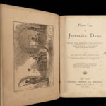 1866 Confederate 1ed Jefferson Davis Prison Life Civil War Slavery President CSA