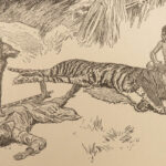 1899 The Jungle Books Rudyard Kipling Mowgli Baloo Illustrated 2v INDIA Disney